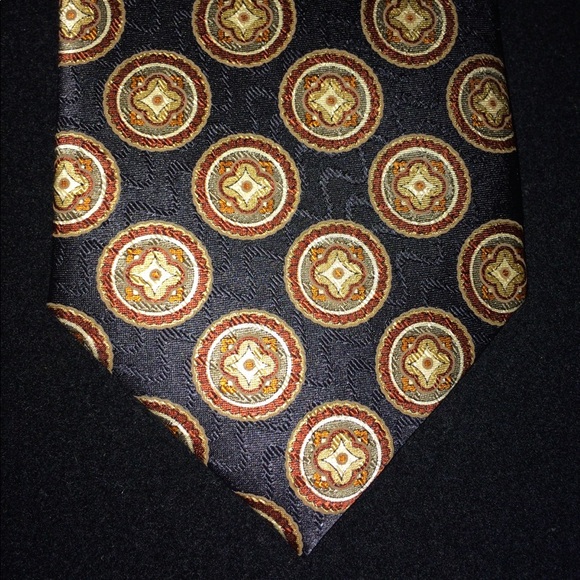 Jos Banks 100% Silk Navy Tie - Picture 3 of 8